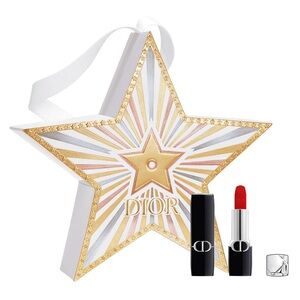 Dior Red Lipstick and Ornament